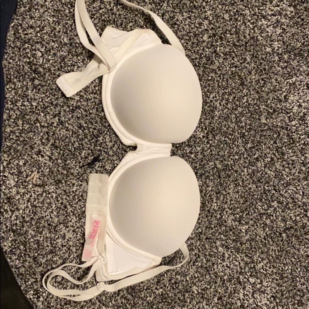 Multi way push up pink 34 c bra worn 3 times